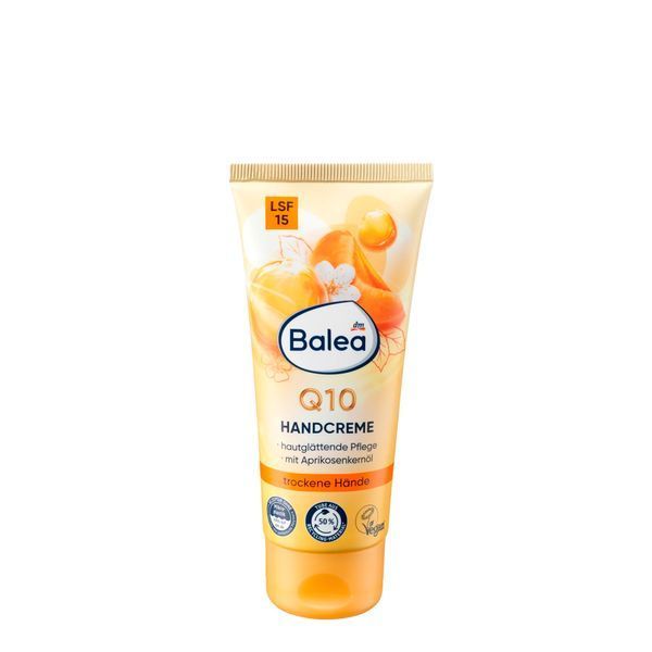 Крем для рук з маслом абрикосових кісточок Balea Q10 100 мл (4066447411140) 411140 фото Крем для рук с маслом абрикосовых косточек Balea Q10 100 мл (4066447411140)
