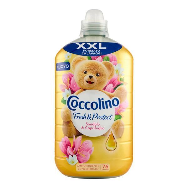 Ополаскиватель-концентрат для белья Coccolino Sandalo & Caprifoglio 1,75л=76 циклов (8720181351570) 351570 фото Ополаскиватель-концентрат для белья Coccolino Sandalo & Caprifoglio 1,75л=76 циклов (8720181351570)