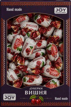 Цукерки шоколадні з вишнею &laquo;JOY&raquo; 1кг J_00011 фото