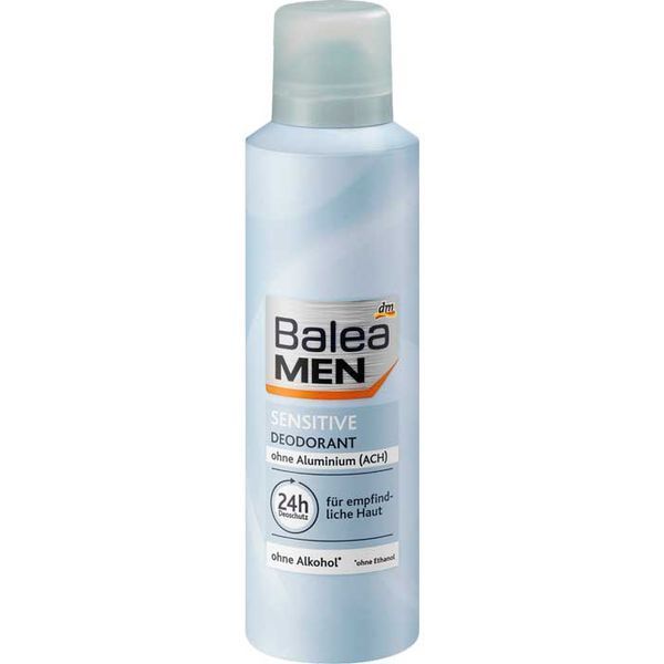 Дезодорант чоловічий для чутливої шкіри Balea MEN Sensitive 200 мл (4066447600070) 014975 фото Дезодорант мужской для чувствительной кожи Balea MEN Sensitive 200 мл (4066447600070)