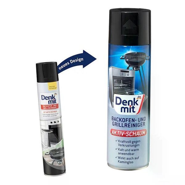 Спрей-пена для чистки духовок и гриля Denkmit AKTIV-SCHAUM 500 мл (4066447789911) 789911 фото Спрей-пена для чистки духовок и гриля Denkmit AKTIV-SCHAUM 500 мл (4066447789911)