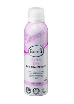 Дезодорант Balea Anti-Perspirant Extra Dry 200 мл (4066447717631) 410488 фото