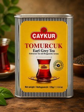Чай чорний Caykur Tomurcuk Earl Grey Tea 125г (8690105000429)