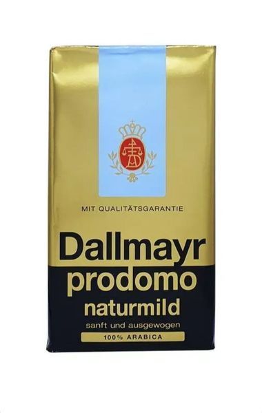 Кофе молотый Dallmayr Prodomo Naturmild 500 г (4008167103905) 119700 фото Кофе молотый Dallmayr Prodomo Naturmild 500 г (4008167103905) 119700 фото