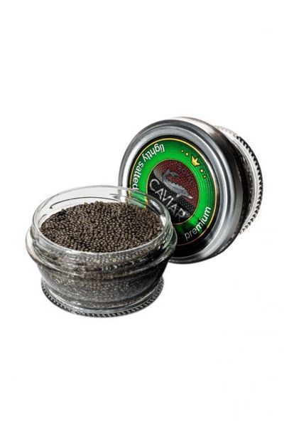 Ікра зерниста осетрових чорна ROYAL CAVIAR - &laquo;PREMIUM&raquo; 100г 21100001 фото